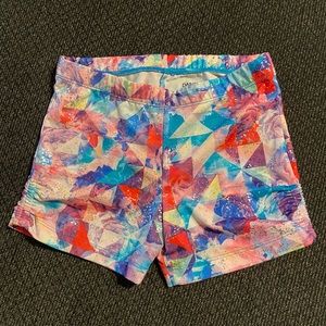 Danskin now Girls Gymnastic Dance Bike Shorts M (7-8)